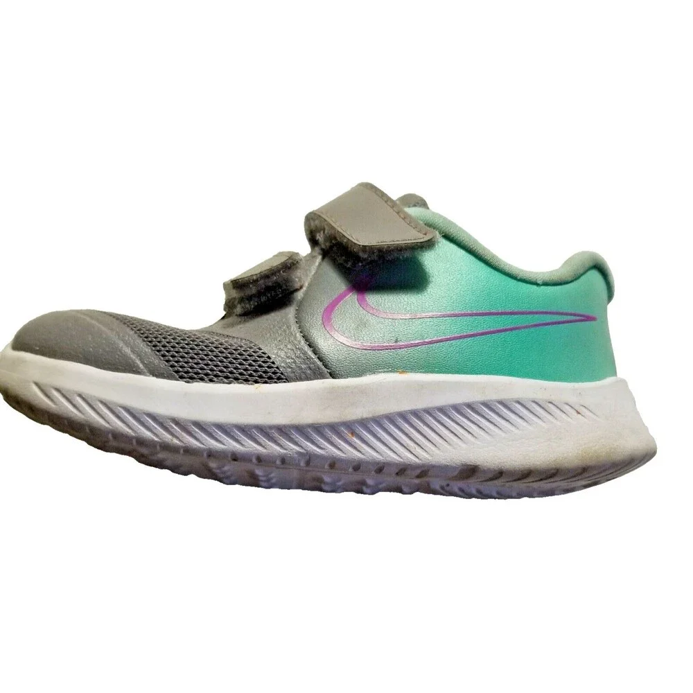 Kid's Nike Sneakers Star Runner Unisex Easy On & Off Casual Play US Size 7C
